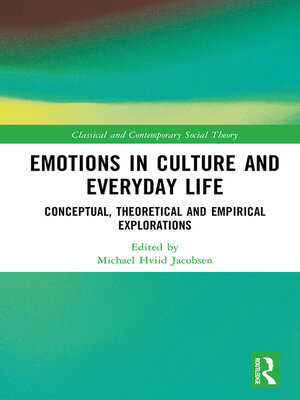 cover image of Emotions in Culture and Everyday Life